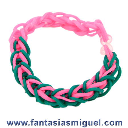 Pulsera Aqua/Pink