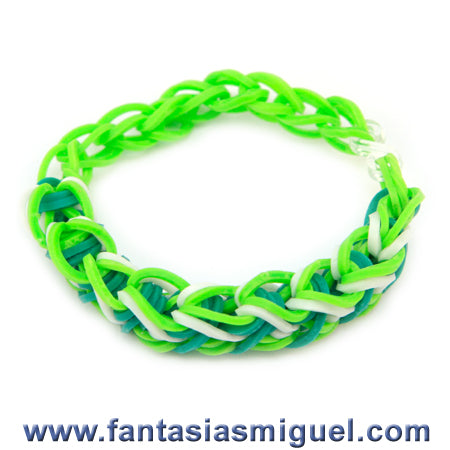 Pulsera Agua/Limón/Blanco