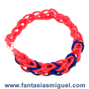 Pulsera Rojo/Azul