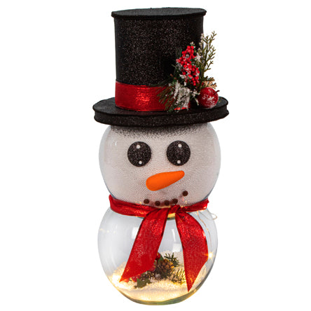 Pecera Muñeco Nieve