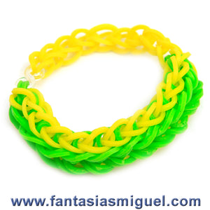 Pulsera Zipper Doble