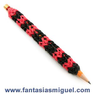 Cubre Lápiz Rojo / Negro