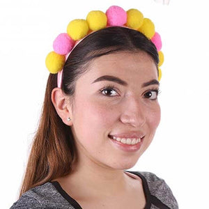 Diadema Pom Poms