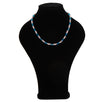 Fantasías Miguel Clave:IA136 Collar Con Perla Lavanda Y Rondel Turquesa