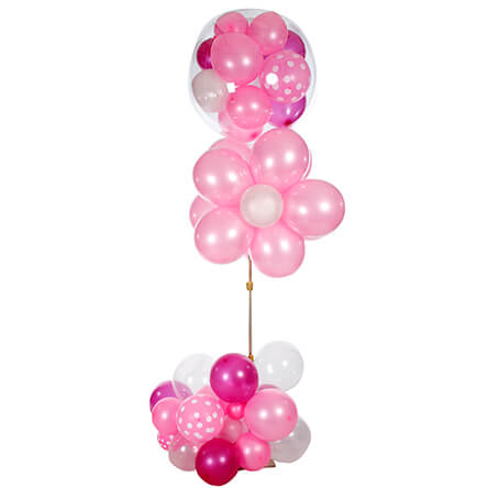 Globo Con Base Y Flor