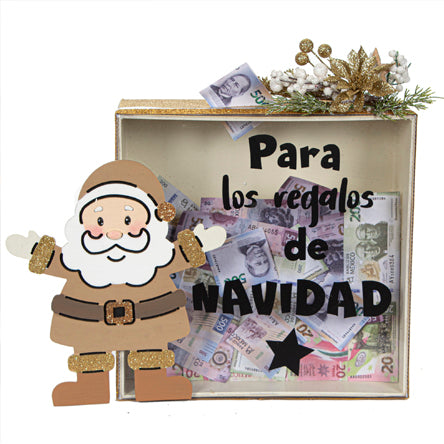 Alcancía Con Santa