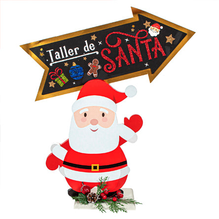 Letrero Santa