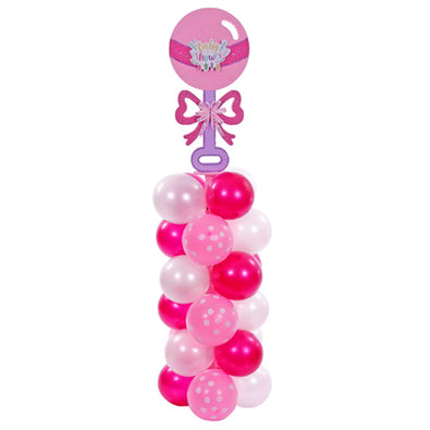 Fantasías Miguel Clave:ML3030 Torre De Globos Sonaja Rosa