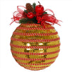 Fantasías Miguel Clave:ML3256 Esfera Árbol Rojo-Oro