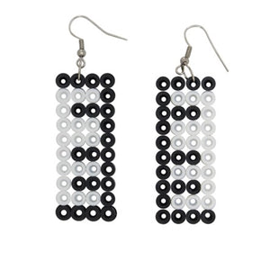Aretes De Teclado Con Tubitos