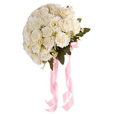 Fantasías Miguel Clave:UR43 Ramo Para Boda Con Flores Blancas
