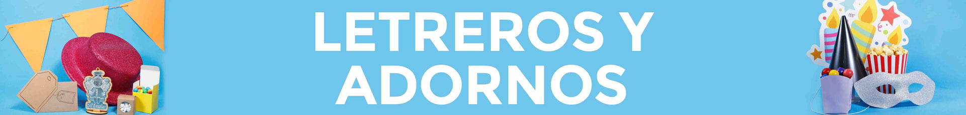 Letreros y Adornos