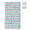 Fantasías Miguel Art.10086 Cristal Rectangular 8x10mm 72pz Cristal Ab