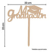 Fantasías Miguel Art.10106 Pick Mi Graduación 23x22cm 1pz