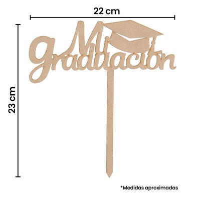 Fantasías Miguel Art.10106 Pick Mi Graduación 23x22cm 1pz