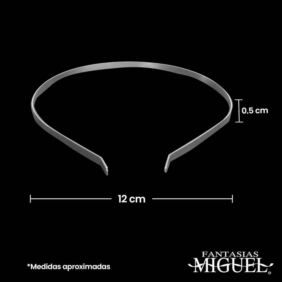 Art.10213 Diadema De Metal 4mm 1pz