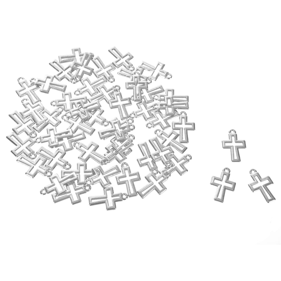 Art.1026 Dije Cruz De Metal 16mm 50pz