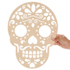Fantasías Miguel Art.10268 Calavera Calada Grande 40x36cm 1pz