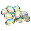 Fantasías Miguel Art.10312 Piedra Acrílico Oval 25X35mm 10pz