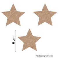 Art.10321 Estrella Chica 6cm 3pz