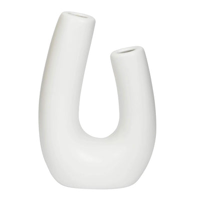Fantasías Miguel Art.10356 Base Cerámica Forma U 21x14.5x7cm 1pz