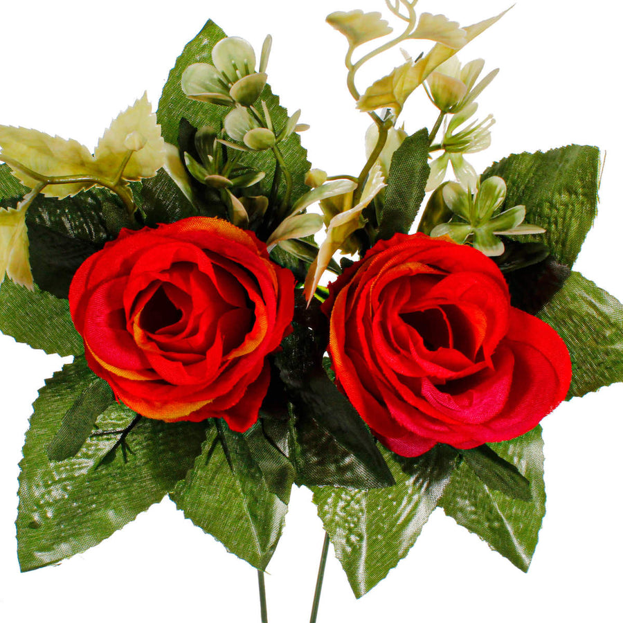 Art.10475 Ramo Rosas Abiertas x9 46cm 1pz