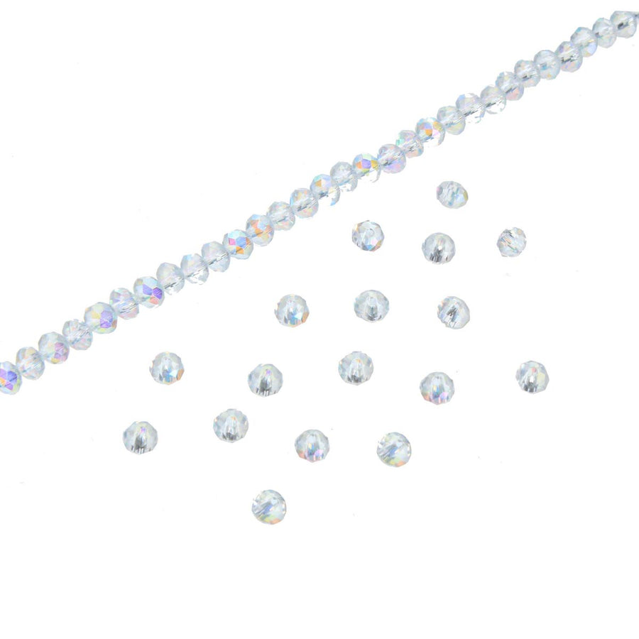Art.10509 Rondel Cristal Color Lustre