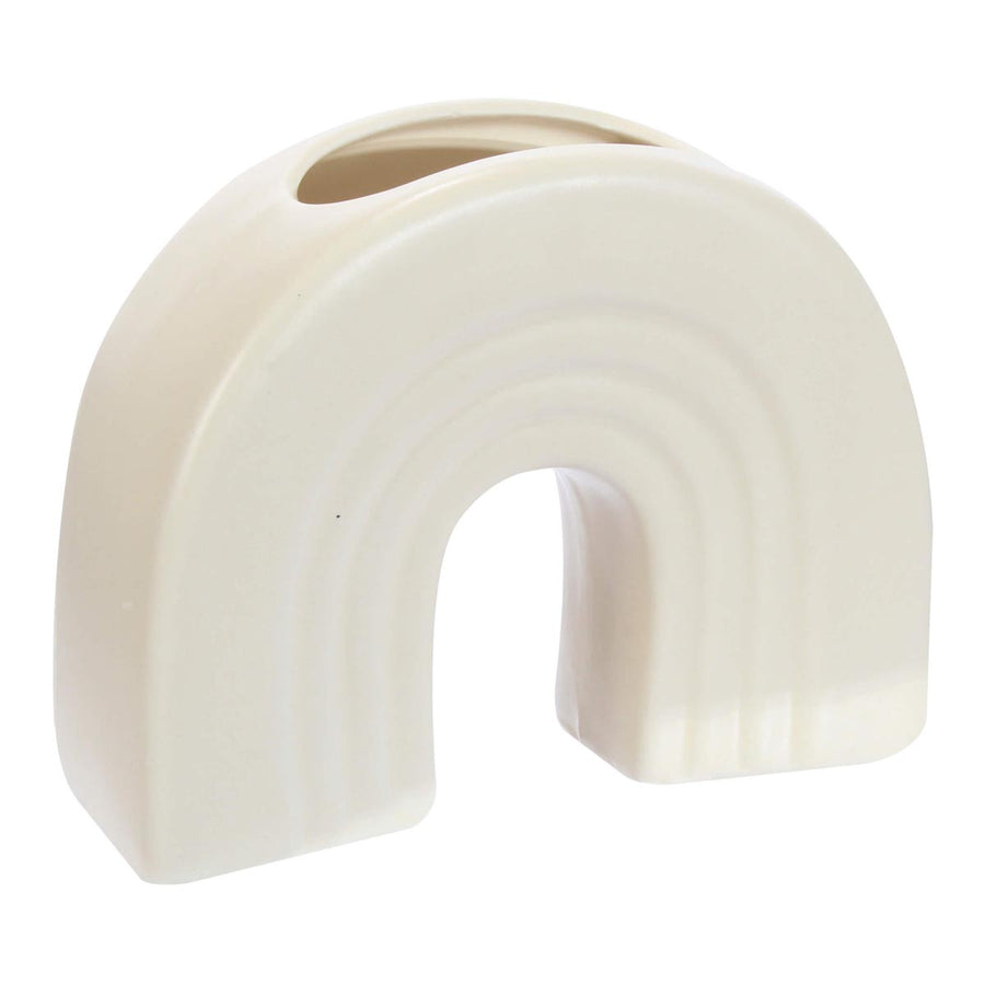 Art.10526 Base Cerámica Arco 11.8x15x5cm 1pz