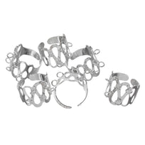 Art.10557 Anillo Con Argollas 12mm 6pz