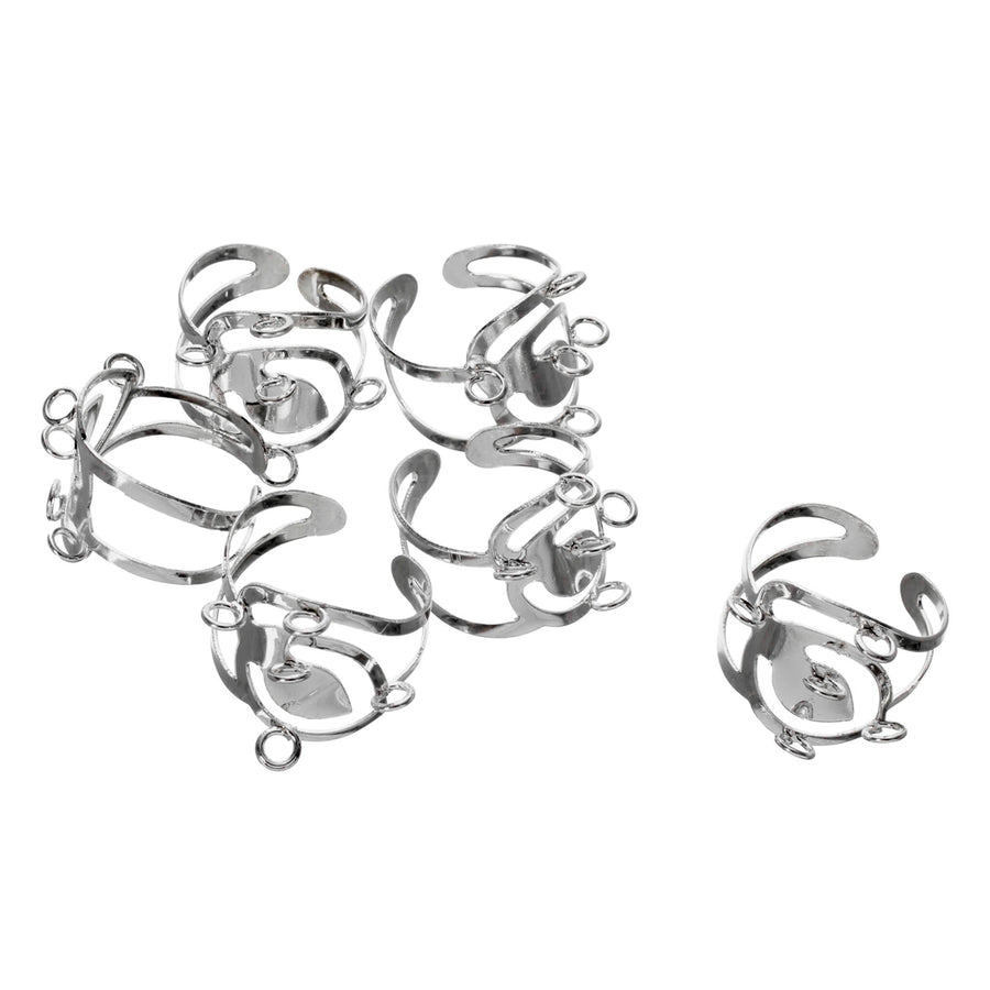 Art.10558 Anillo Con Argollas 18mm 6pz