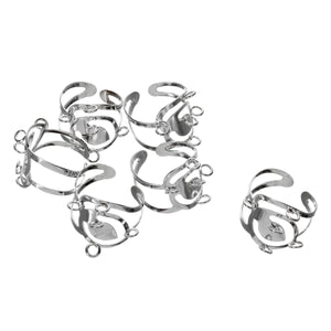 Art.10558 Anillo Con Argollas 18mm 6pz