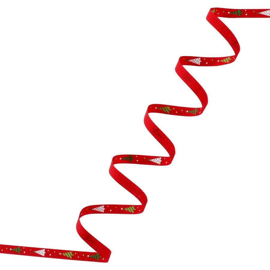 Art.10629 Listón Navidad Popotillo Impreso 10mm 5m