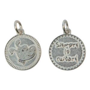 Art.10630 Medallas Vida Mediano Plata