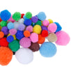 Fantasías Miguel Art.10879 Pom Poms Tamaños Surtidos 30g    (Aprox 70pz) 1pz