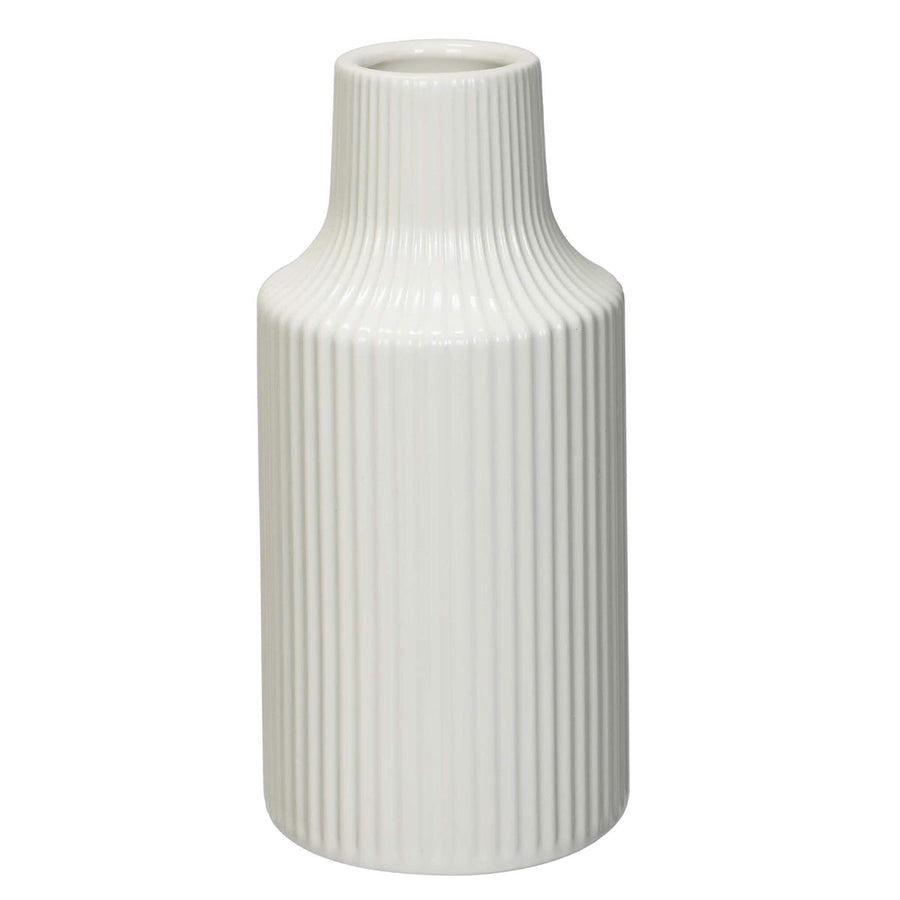 Art.10899 Florero Cerámica Decorativa 19.5x9.5cm 1pz