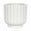 Fantasías Miguel Art.10906 Base Cerámica Redonda Mediana 12x12 1pz Blanco