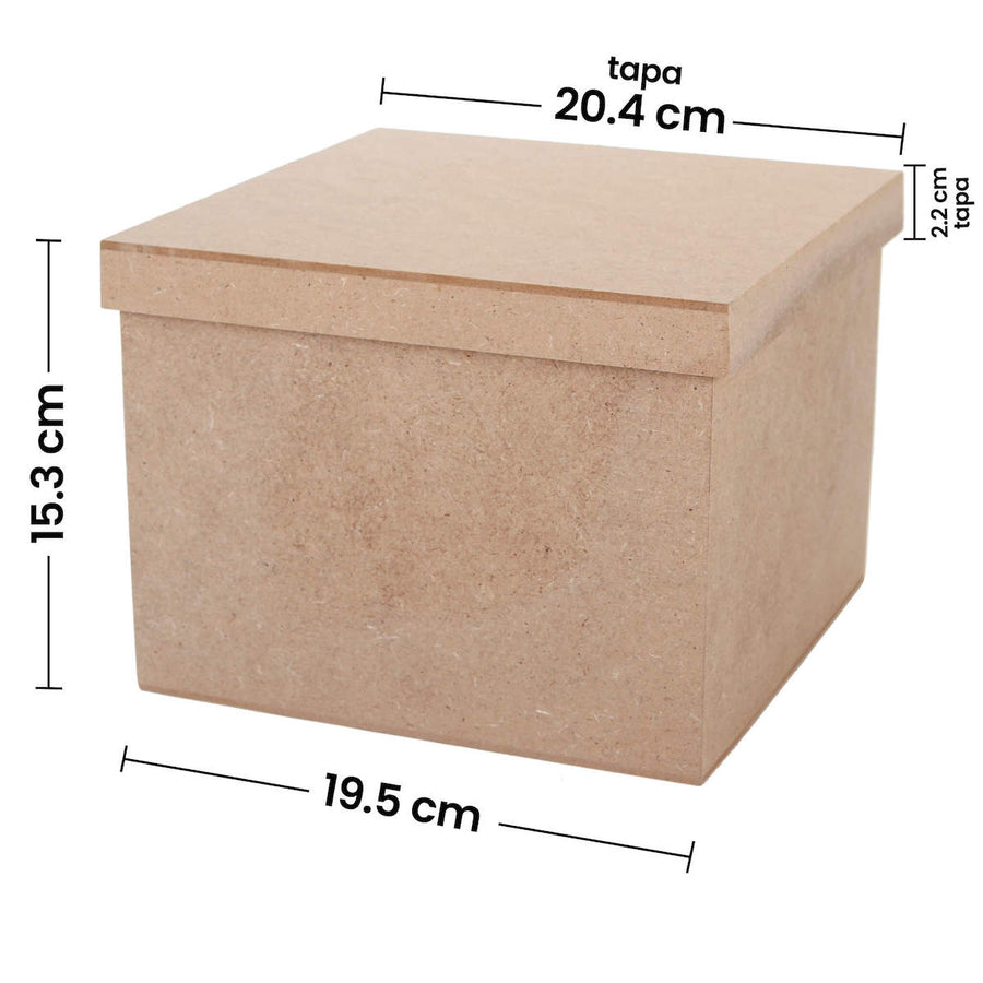 Art.1097 Caja de Regalo Cubo Extra Grande 15x20.5cm 1pz