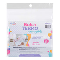 Art.11031 Bolsa Termoencogible 40x40cm 3pz