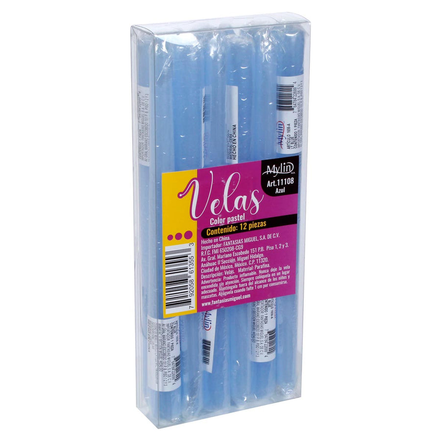 Art.11108 Vela Color Pastel 25x2cn 12pz