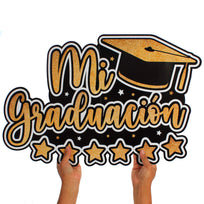 Art.11178 Letrero Mi Graduación 45x68cm 1pz