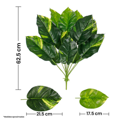 Fantasías Miguel Art.11248 Plantas X12 Hojas 45cm 1pz