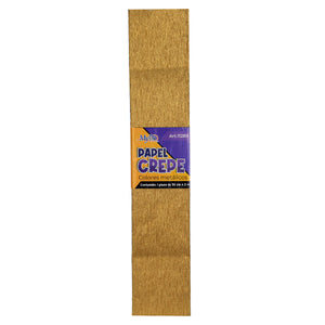 Art.11289 Papel Crepe Color Metálco 50x200cm 1pz
