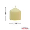 Fantasías Miguel Art.11292 Vela Cirio Sin Aroma 7x7cm 1pz