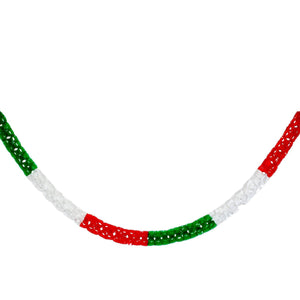 Art.11338 Guía Gusano Tricolor Plástico 17cm  2m