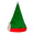 Fantasías Miguel Art.11522 Gorro Navidad Duende 42x33cm    (aprox) 1pz Verde