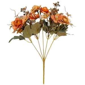 Art.11534 Ramo Rosa Abierta x5 31cm 1pz