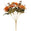 Fantasías Miguel Art.11534 Ramo Rosa Abierta x5 31cm 1pz Naranja