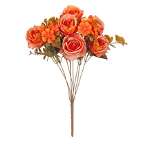 Art.11552 Ramo Mix Rosa Abierta X9 43cm