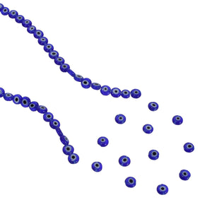 Art.11606 Cuenta Ojo Turco 2x6mm Hilo 35cm (aprox 65pz)