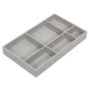 Art.11611 Organizador Joyería 6 divisiones 2.5x21x13cm 1pz